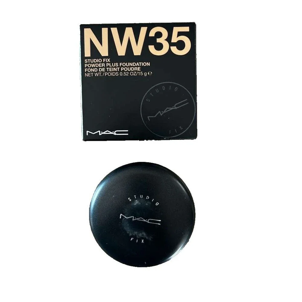MAC Studio Fix Powder Plus Foundation - NW35 , 0.52 oz Foundation New